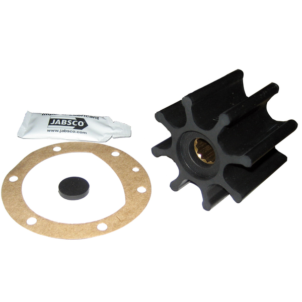 Jabsco Impeller Kit-8 Blade-Neoprene-2-9/16" Diax2" W, 5/8" Shaft Dia 920-0001-P